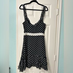 Intermix polka dot dress